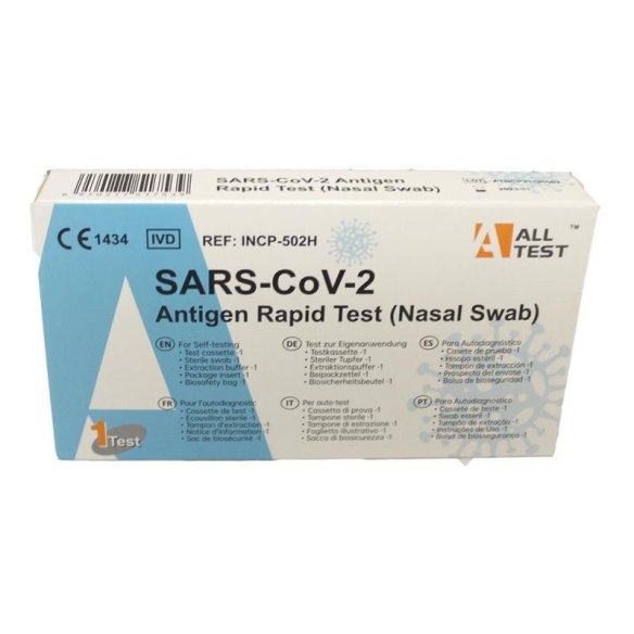 Test Antígenos Covid-19 Fluido Oral 1 Ud
