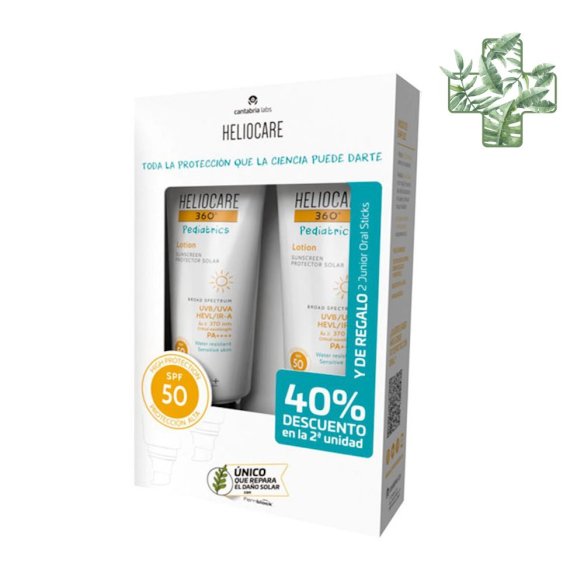 PACK HELIOCARE 360 Pediatrics Lotion SPF 50