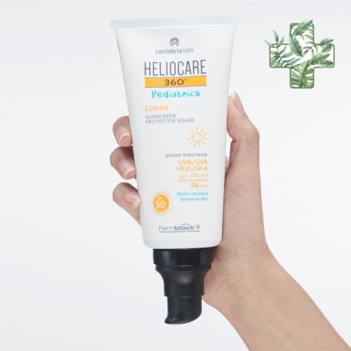 PACK HELIOCARE 360 Pediatrics Lotion SPF 50