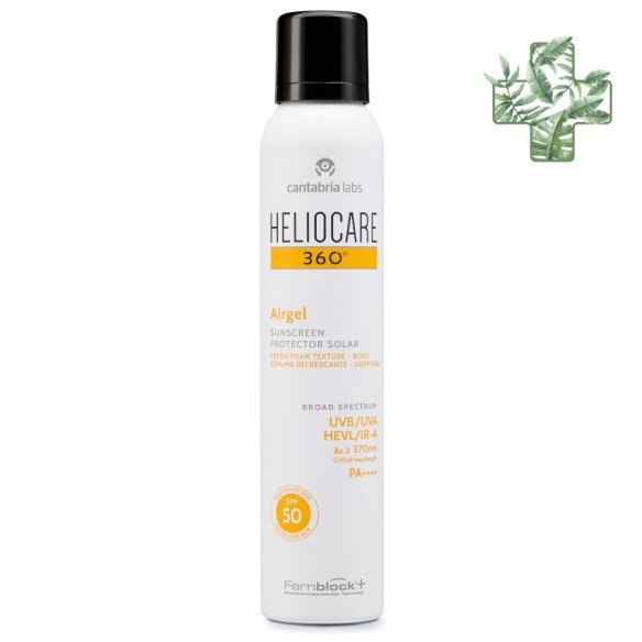HELIOCARE 360º SPF 50 FLUIDO AIRGEL CORPORAL PRO