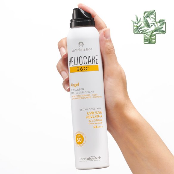 HELIOCARE 360º SPF 50 FLUIDO AIRGEL CORPORAL PRO