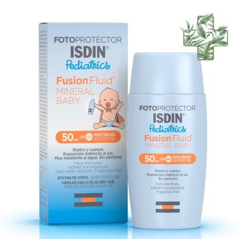 FOTOPROTECTOR ISDIN PEDIAT SPF-50 FUSION FLUID MINERAL BABY 50 ML