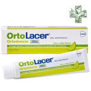 ORTOLACER GEL DENTIFRICO 75 ML LIMA FRESCA