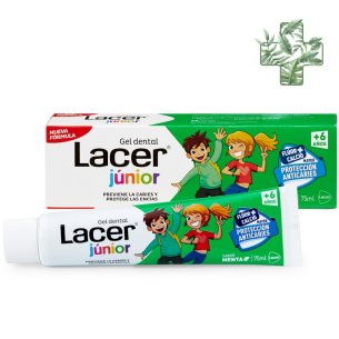 LACER JUNIOR GEL DENTAL 75 ML MENTA