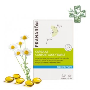 PRANAROM ALLEGOFORCE CAPS CONFORT OJOS Y NARIZ