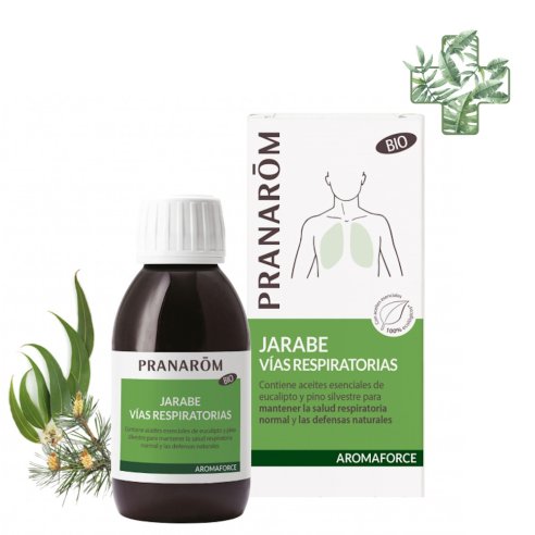 PRANAROM Aromaforce Jarabe Respiracion fácil Bio 150 ml