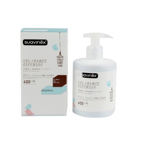SUAVINEX GEL CHAMPU ESPUMOSO 400 ML  LOCION...