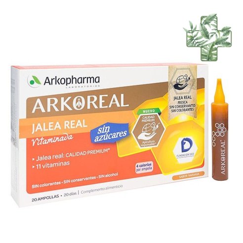 Arkoreal Jalea Real Vitaminada sin azúcar 15 ml