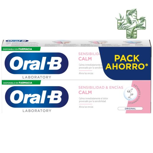 Oral-B Sensibilidad Y Encias Calm 2 Tubos 100 Ml Pack Ahorro