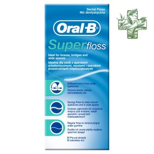 ORAL B SEDA DENTAL SUPER FLOSS 50 METROS