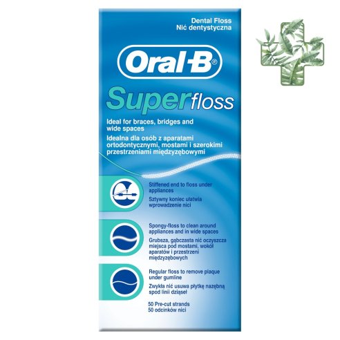 Oral-B Seda Dental Super Floss 50 Metros