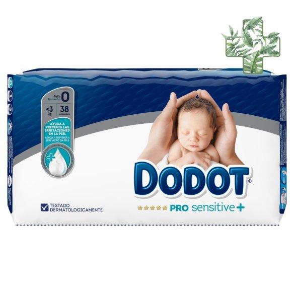 PAÑAL INFANTIL DODOT PRO SENSITIVE T- 0 