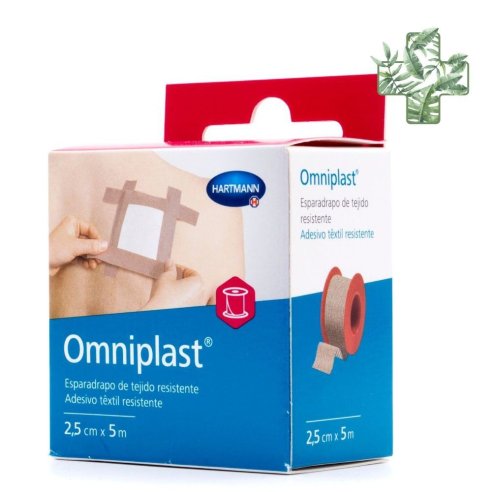 ESPARADRAPO OMNIPLAST TELA ROSA 5X2,5