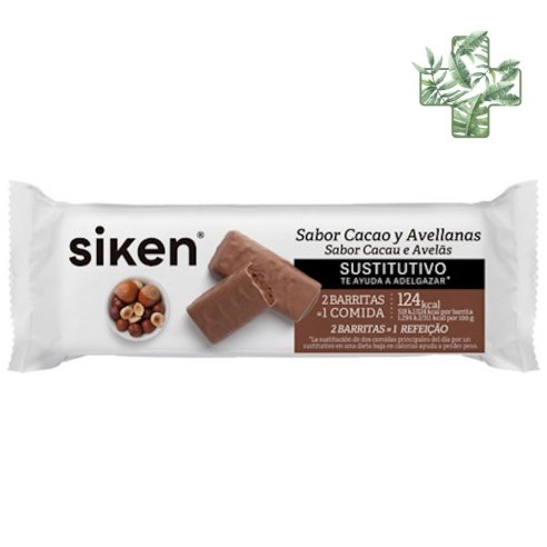 Siken form 1 barrita 40 g sabor cacao y avellanas