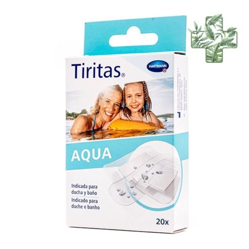 Tiritas Aqua Aposito Adhesivo 3 Tamaños 20 U