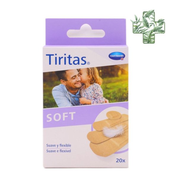 Tiritas Sensitive Aposito Adhesivo 4 Tamaños 20