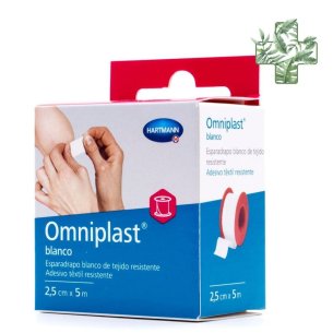 ESPARADRAPO HIPOALERG OMNIPLAST TEJIDO RESIST 2,5X5 2