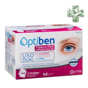 OPTIBEN TOALLITAS USO DUAL 28 UNIDADES