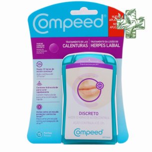 Compeed Parche Anti-Herpes Hidrocoloide 15 Parch