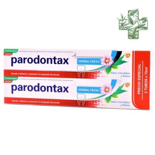 PARODONTAX HERBAL FRESH 2X75 ML SABOR MEJORADO