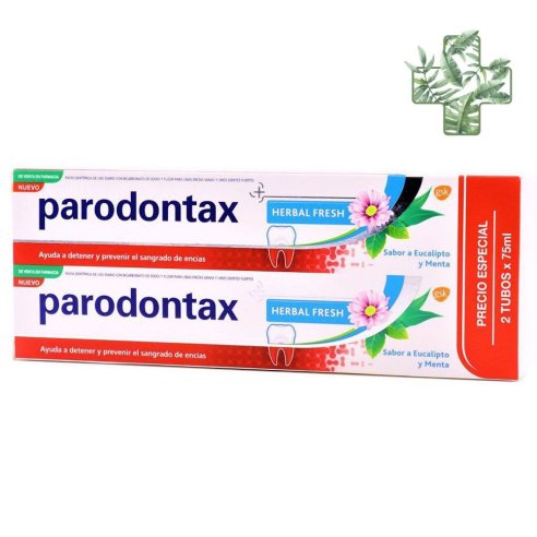 Parodontax Herbal Fresh 2x75 ml Sabor Mejorado