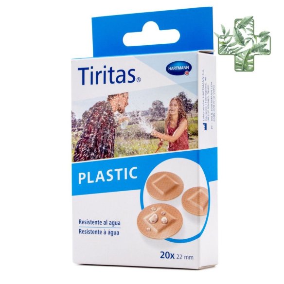 Tiritas Plastic Aposito Adhesivo Redondas 22 Mm