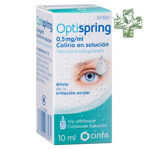 Optispring 0,5 Mg/Ml Colirio En Solucion 1 Frasco 10 ml