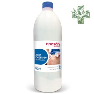 AGUA OXIGENADA APOSAN 4,9 1 FRASCO 250 ML