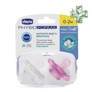 CHUPETE SILICONA ORTODONTICO CHICCO PHYSIO MINISOFT 0 - 2...
