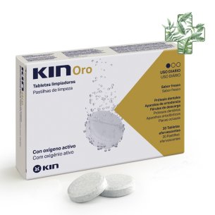 Kin Oro Tabletas Limpiadoras Limpieza Protesis D
