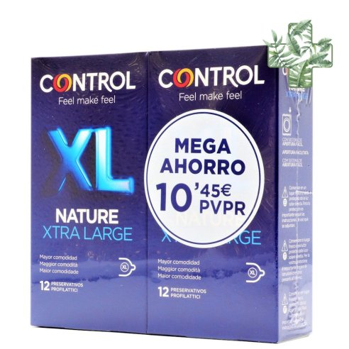 Control Nature Xl Preservativos 12  12 Unidades Pack Ahorro