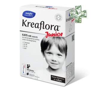 KREAFLORA JUNIOR 10 STICKS SABOR FRESA