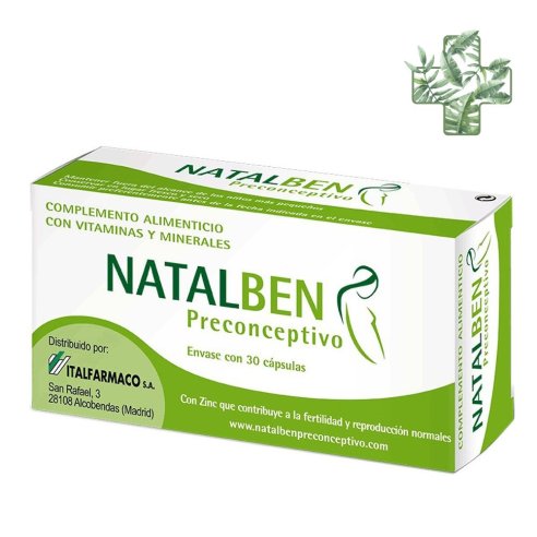 Natalben Preconceptivo 30 Caps