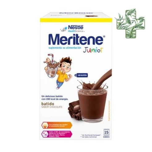 Meritene Junior Sabor Chocolate 15 Sobres 30 G.