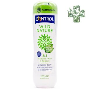 Gel Masaje Control Wild Nature 200 ml