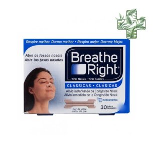 BREATHE RIGHT TIRA NASAL COLOR T- GDE 30 U