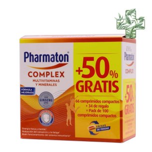 PACK PHARMATON Complex 60  30 cápsulas