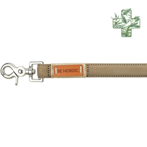 CORREA DE CUERO XS-S,1.20M/15MM ARENA