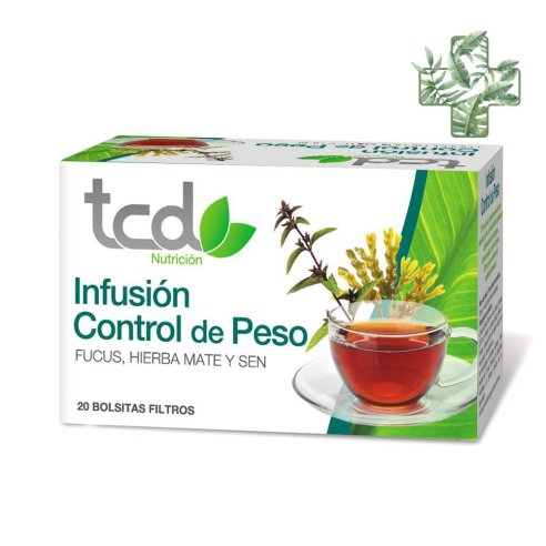 Tcd Infusion Control De Peso 20 Bolsitas De Filtro 1,5 G