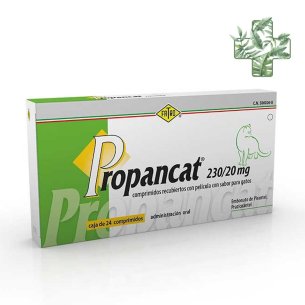 PROPANCAT GATOS 230/20 MG 1 COMPRIMIDO