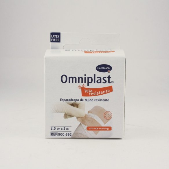 ESPARADRAPO OMNIPLAST TELA ROSA 5X2,5